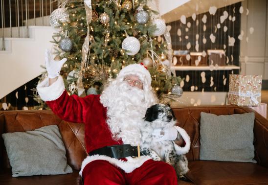 Santa at The Elizabeth