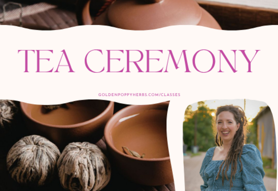 Tea Ceremony With Samantha Grant