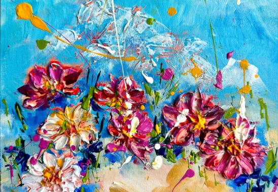 Textured Landscape Art Workshop - 2 days