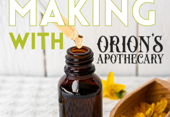 Tincture Making 101 Class at Bath Garden Center