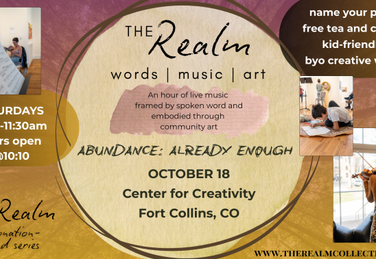 ABUNDANCE: ALREADY ENOUGH