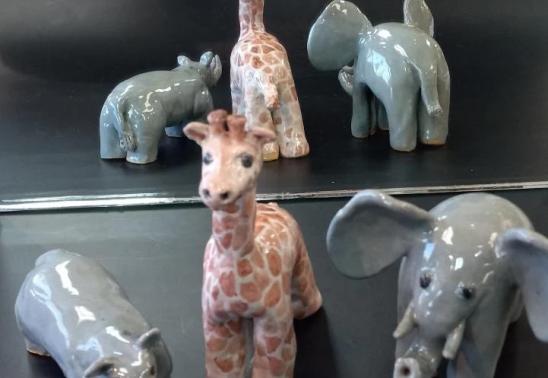 Animal Critter Pinch Pot Clay Art Class