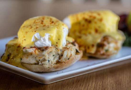 Crab Cakes Benedict Cooking Class