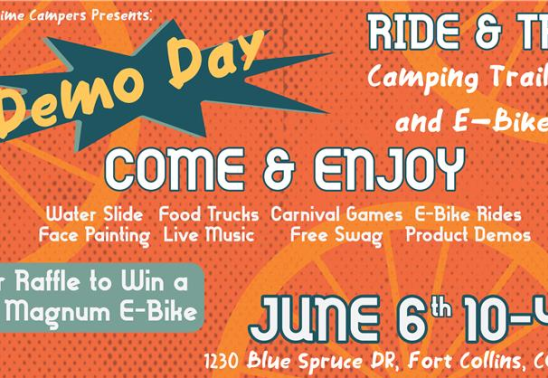 Demo Day | Ride & Try E-Bikes & Camper Trailers