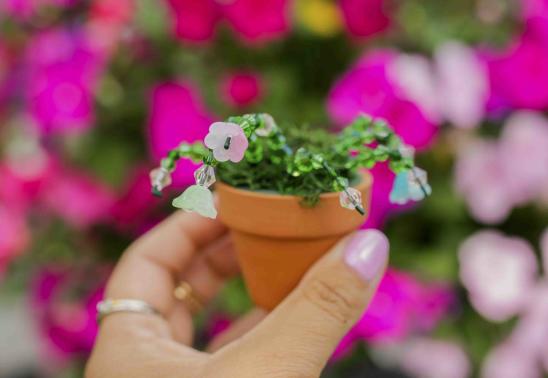 DIY Mini Beaded Plant Magnets Class at Bath Garden Center