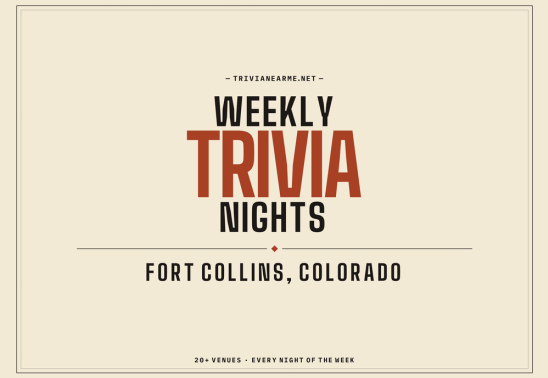 Weekly Trivia Night at Gilded Goat Brewing — Old Town Fort Collins