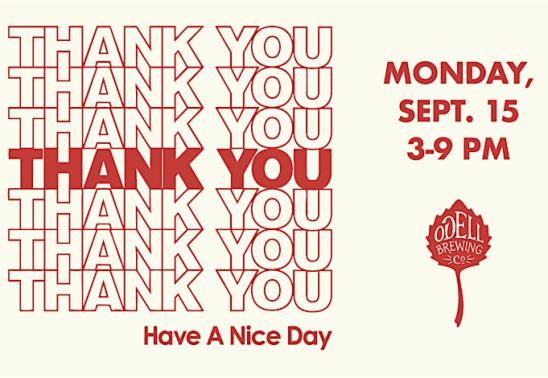 Thank You Day- Odell Brewing