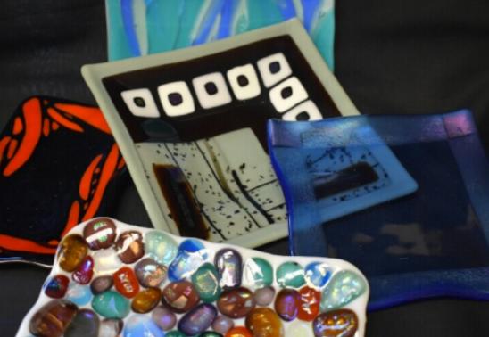 Little Fused Glass Dish Art Class