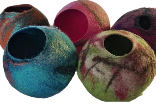 Little Wet-Felted Bowl