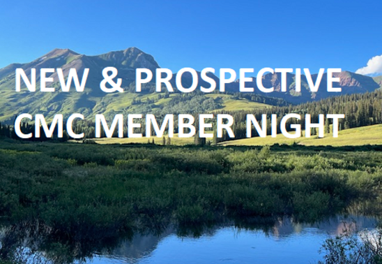 Colorado Mountain Club New and Prospective Member Meeting