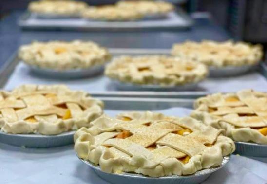 Peach Lattice Pie Baking Class