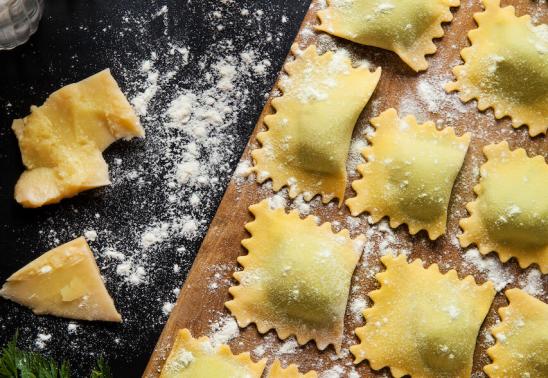Pasta from Scratch: Mushroom Ravioli