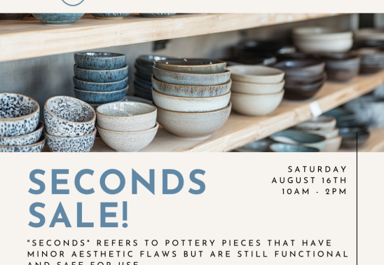 Seconds Pottery Sale