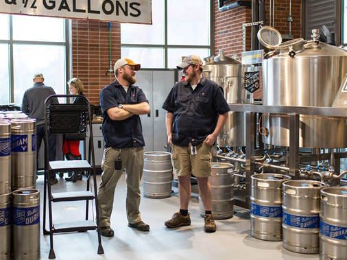 Rocky Mount Mills brewery