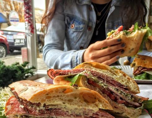 Giugni's Sandwich Shop in St Helena