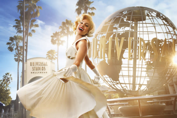Marilyn Monroe at Universal Studios Hollywood