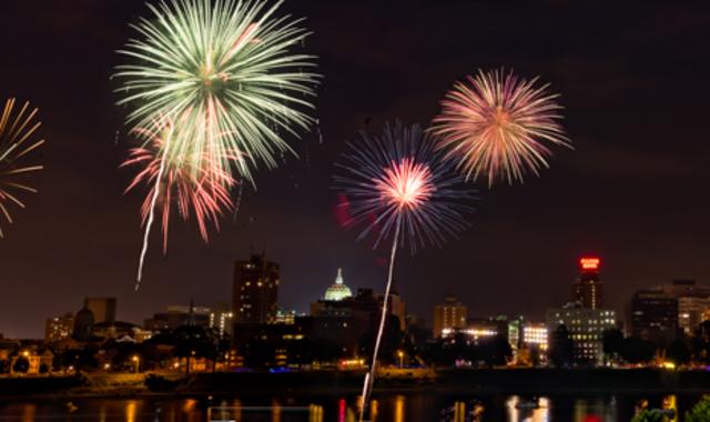 Fireworks over the Susquehanna - Free Things to Do