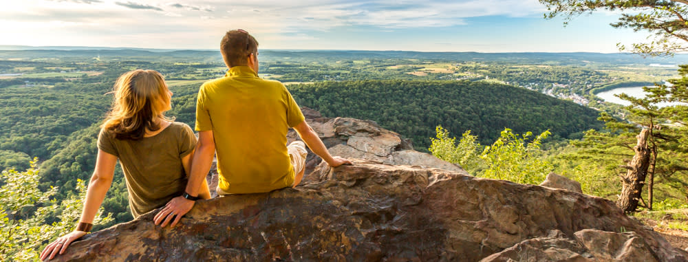 Hiking with a View in Hershey & Harrisburg Hawk Rock