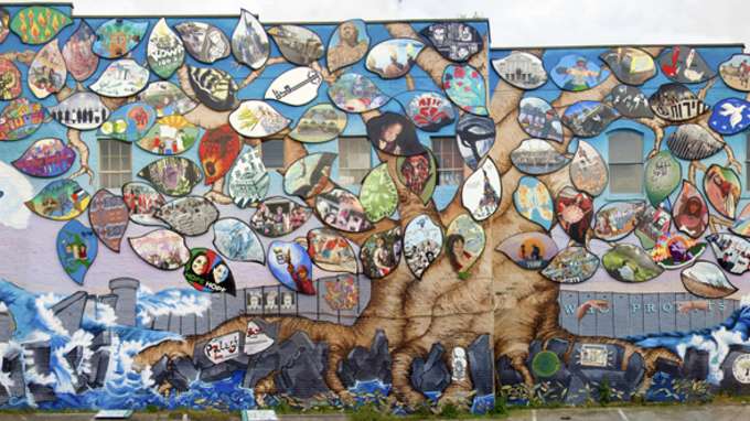 Susan Greene Art Forces Mural
