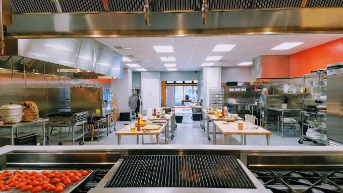 Kitchen on Fire