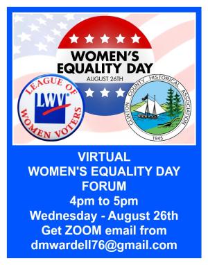 Women's Equality Day Forum