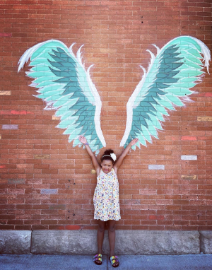 Wings Mural 2 version 2