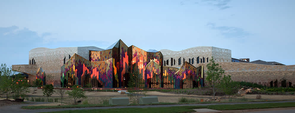 Museum at Prairiefire Sunset Museum at Prairiefire Sunset