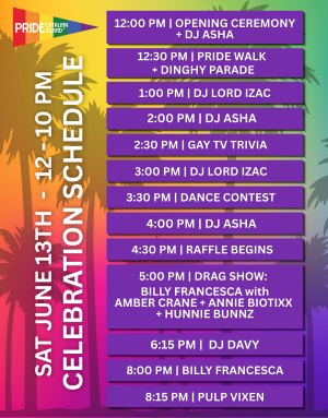 pride schedule