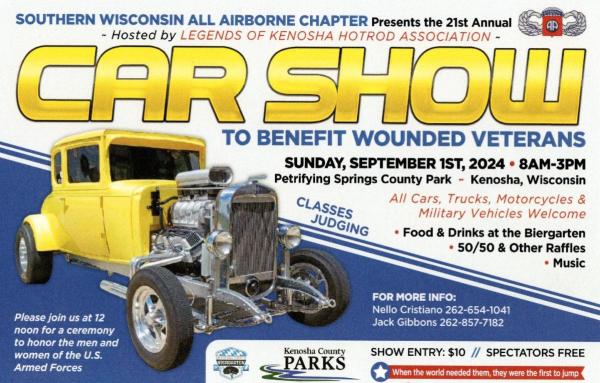 Southern Wisconsin All Airborne Chapter Car Show