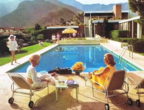 Poolside Gossip photo by Slim Aarons