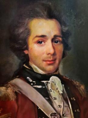 An historic portrait of Philip Astley from Newcastle-under-Lyme, Staffordshire - the founder of the modern circus