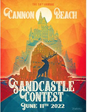 2022 Sandcastle artwork by Donald Scott Masterson