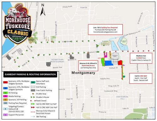 Morehouse/Tuskegee Classic Shuttle Info