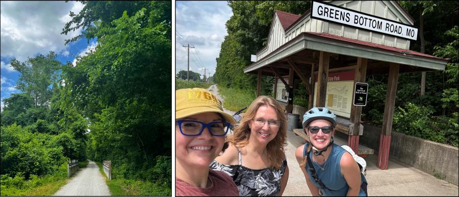 Katy Trail Greens Bottom Rd