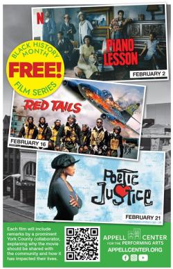 Appell Center 2025 Black History Month film series