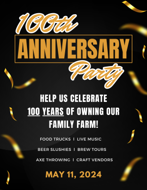 Flyer for falling branch 100th anniversary celebration