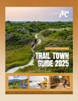 OutdoorNC Trail Town Guide Cover