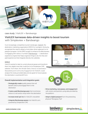 VisitLEX + Bandwango Case Study | July 2024