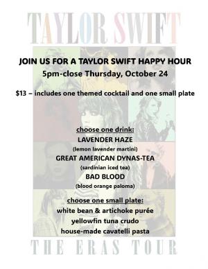Swift Happy Hour at Dep Porto, Covington