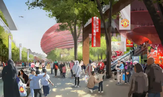 Old Trafford Manchester United Regeneration