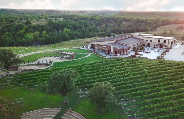 Liquid Art Winery and Estate aerial