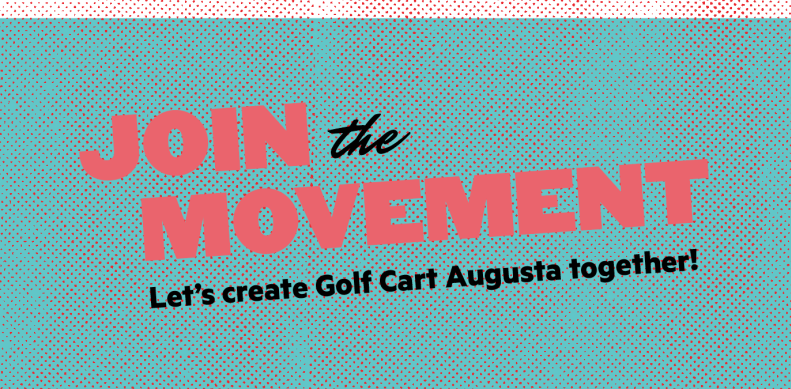 join the golf cart movement
