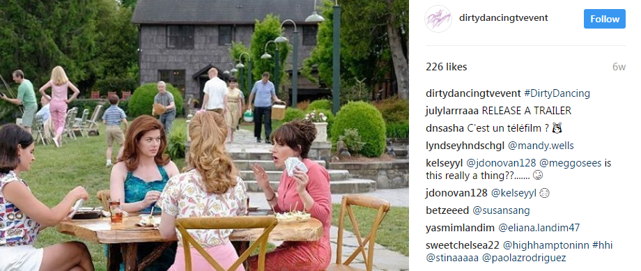dirty dancing instagram