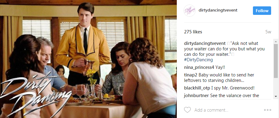 dirty dancing instagram
