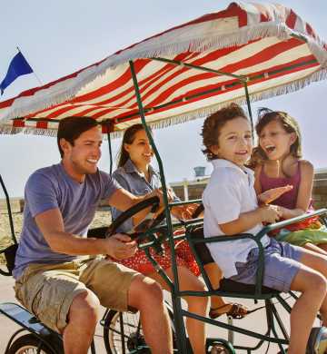 Bike the Ocean Strand in Huntington Beach