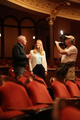 Darley Newman at the Grand Opera House in Wilmington, DE.