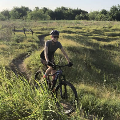 Stevie at Frisco MTB Trail