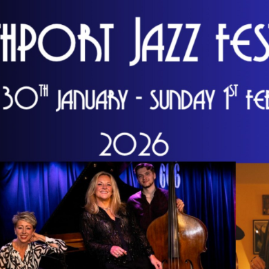 A poster for the Southport Jazz Festival.