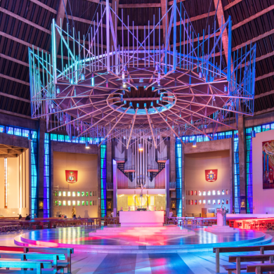 Image of Liverpool Metropolitan Cathedral interior