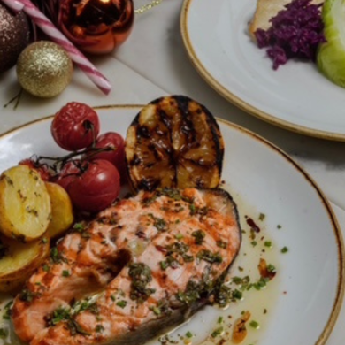 A Christmas meal at Ring O'bells